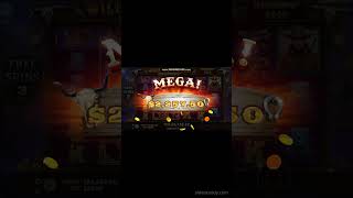 Wild West Gold Megaways Slot Bonus MEGA WIN shorts [upl. by Bittencourt110]