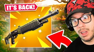 The PUMP SHOTGUN is BACK not clickbait [upl. by Alicul924]