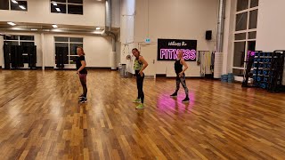 Squat  Marzville Travis World  ZUMBA [upl. by Nnahtur]