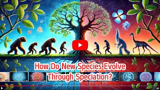 How Do New Species Evolve Through Speciation [upl. by Nedaj]