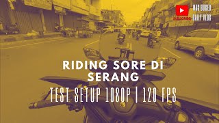 City Ride  NyoRide pulang kerja sambil Test 120 Fps [upl. by Beatty]