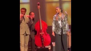 Jonathan McReynolds amp Samara Joy performs “Mary Did you Know” Incredible performance🔥🔥🔥 [upl. by Pail]