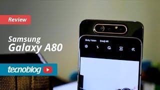 Samsung Galaxy A80  Review Tecnoblog [upl. by Carter]