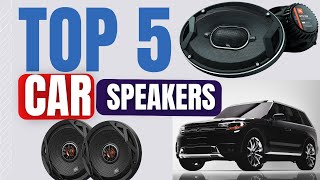 5 Best Car Speakers Reviews For Bass And Sound Quality [upl. by Reahard]