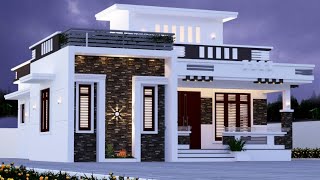 90m2  Simple house plans with 3 Bedrooms 2 Baths [upl. by Souvaine]