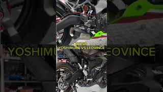 SOUND ZX25R YOSHIMURA VS LEOVINCE GP CORSA knalpotoriginal zx25r zx10r [upl. by Akemrehs483]