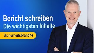 § 34a GewO  Sicherheit  Bericht richtig schreiben Einfach erklärt I Praktische Beispiele 2023 [upl. by Anide]