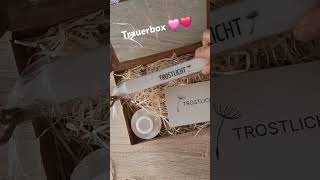 Trauerbox ❤️ trauer geschenk trost basteln selfmade diy handgemacht handmade present [upl. by Oulman]