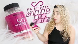 I took Hairfinity Vitamins for 30 Days and this is what happened [upl. by Miltie]