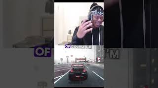 KSI laughs to Dark meme 💀 ksi ksifunnymoments [upl. by Hermon883]