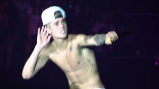 Justin Bieber  Baby in San Diego 62213 [upl. by Nedap897]