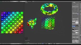 Blender Addon Magic UV v40 Tutorial  Texture Projection [upl. by Jennette338]