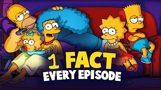 1 Fact For Every Simpsons Episode Seasons 110 [upl. by Eslud]