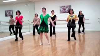 Raggle Taggle Gypsy O Line Dance （排舞：碎布標記吉卜賽人） [upl. by Mali235]