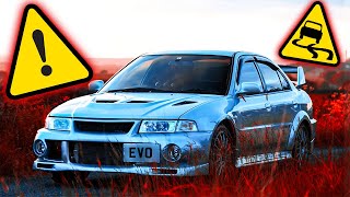 MITSUBISHI EVO 6 GSR  UK STREET RACING [upl. by Aulea]