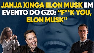 Inacreditável Janja ataca Elon Musk e abre crise diplomática com os EUA [upl. by Enirehs]