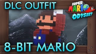 Super Mario Odyssey  3D 8Bit Outfit Gameplay DLC Showcase [upl. by Anivek155]