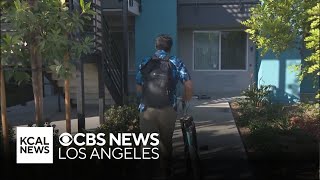 Refurbished motel in Santa Ana offers a homeless veterans a way off the streets [upl. by Neelyt810]