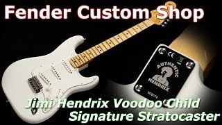 【演奏してみた】Fender Custom Shop Jimi Hendrix Voodoo Child Signature Stratocaster 【試奏動画】 [upl. by Launam710]