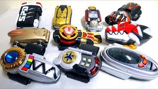 【ヲタファのスーパー戦隊魂 歴代変身アイテム大特集！24】ギンガマンからゲキレンジャー！  wotafas SENTAI DX Morpher review 24 [upl. by Mair]