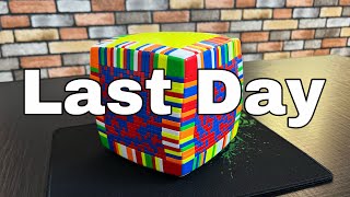 Final Day of Solving 21x21 Rubik’s Cube [upl. by Mcdowell]