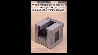 Just when you need staples for the stapler 🙄 tesseract [upl. by Marvel]