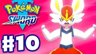 Raboot Evolves into Cinderace  Pokemon Sword and Shield  Gameplay Walkthrough Part 10 [upl. by Petey935]