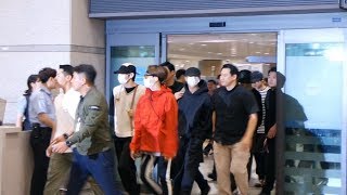 191013 BTS Arrived at Incheon International Airport [upl. by Herwick3]