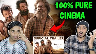 Aadujeevitham  The Goat Life  TRAILER REACTION  Prithviraj [upl. by Hilliard]