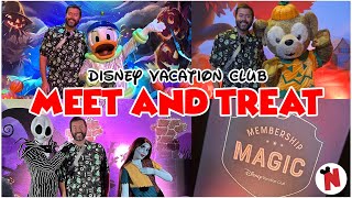 I went to the DVC Halloween Meet and Treat  Disney Vacation Club [upl. by Eednam583]