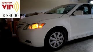 VIP RS3000 demo  2008 Toyota Camry XLE V6 [upl. by Laira]