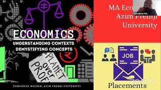 Webinar Week  MA Economics at Azim Premji University [upl. by Clynes]