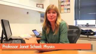 Professor Profile Physics Janet Scheel [upl. by Jerrine]