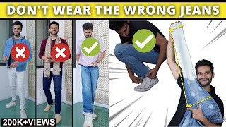 🇮🇳BEST Jeans Fitting For Men  How Jeans Should Fit  Jeans For Men  BeYourBest Fashion San Kalra [upl. by Htiduy]