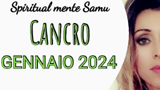 CANCRO♋ Gennaio 2024 previsioni 🔮Tarocchi🔮 [upl. by Elisa]