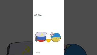 peace between countries 🤝 countryballs palestine indonesia russia ukraine israel iraq [upl. by Arny]