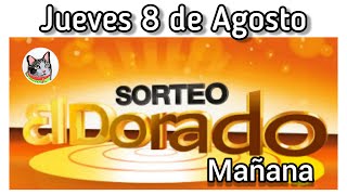 Resultado EL DORADO MAÑANA Jueves 8 de Agosto de 2024 [upl. by Patrica458]