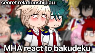 Class 1A react to bkdk  secret relationship  bkdk  gcrv  mhabnha [upl. by Darken]