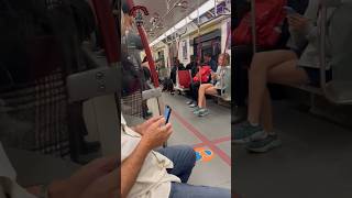 Canadian Train  Canadian metro train  Beautiful train in Canada  shorts [upl. by Natrav]