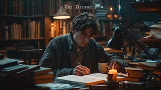 Escaping reality by reading books A DARK ACADEMIA PLAYLIST  💌 [upl. by Dunton]