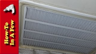 How To Change and Seal Your AC Filter [upl. by Amitak292]