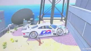 GRAND THEFT AUTO IV MERCEDES CLK GTR AMG LM CRASH TESTING HD [upl. by Ayekal]