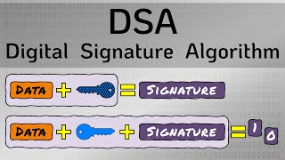 Digital Signature Algorithm DSA  Cryptography  Practical TLS [upl. by Nnylecyoj]