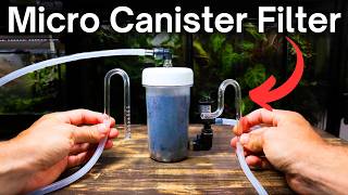 How To Make a Mini Canister Filter For Nano Aquariums [upl. by Witte]