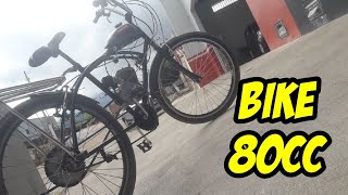 TUTORIAL BICIMOTO  Como Montar un Motor de Gasolina en tu Bicicleta  Kit 80cc [upl. by Kahle]