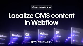 Localize CMS content in the Webflow Designer [upl. by Leandro336]