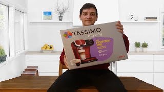 Unboxing Tassimo My Way  Bosch Tassimo Coffee Machine THE PERSONAL ONE [upl. by Aihtekal]