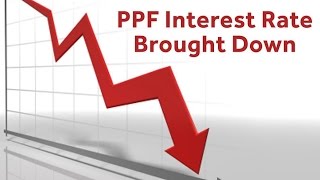 PPF Interest Rate Brought Down to 81 from 87 [upl. by Eihctir]