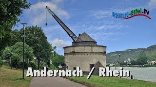 Andernach  Stadt Sehenswürdigkeiten  RheinEifelTV [upl. by Troxell]