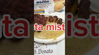 Grigliata mista con polenta taragna foryou food italy foodlover foodie shortvideo shorts [upl. by Anilegna]